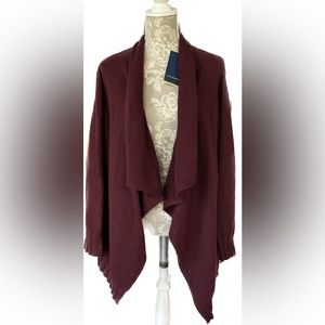 piazza sempione new luxury cardigan 90% wool 10%cashmere made in italy
